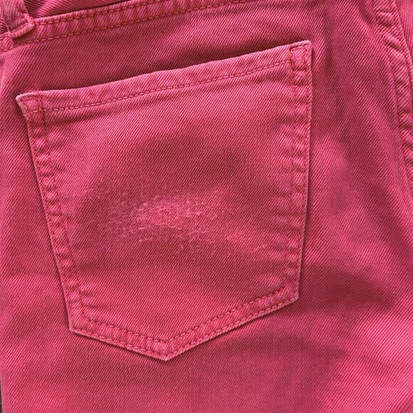 IRO Jeans | Cropped Pink Low Rise Skinny | Soft Durable Cotton | Size 27 - Picture 4 of 7